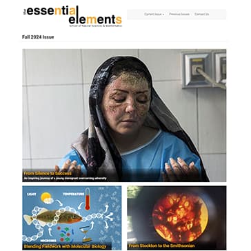 Nams E-zine Fall 2024 Screen Shot