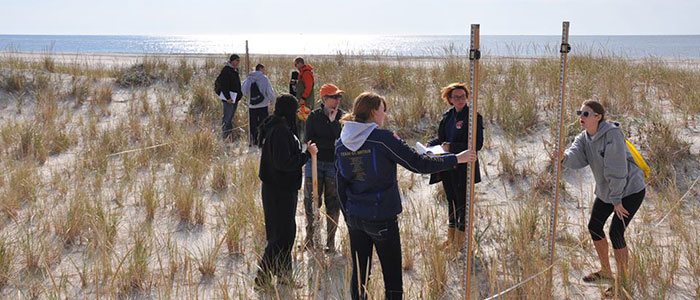 Marine Science Students Field Research