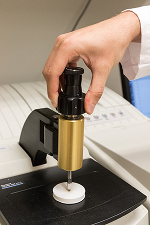 Image of Thermo Nicolet iS5 FTIR with ATR attachment