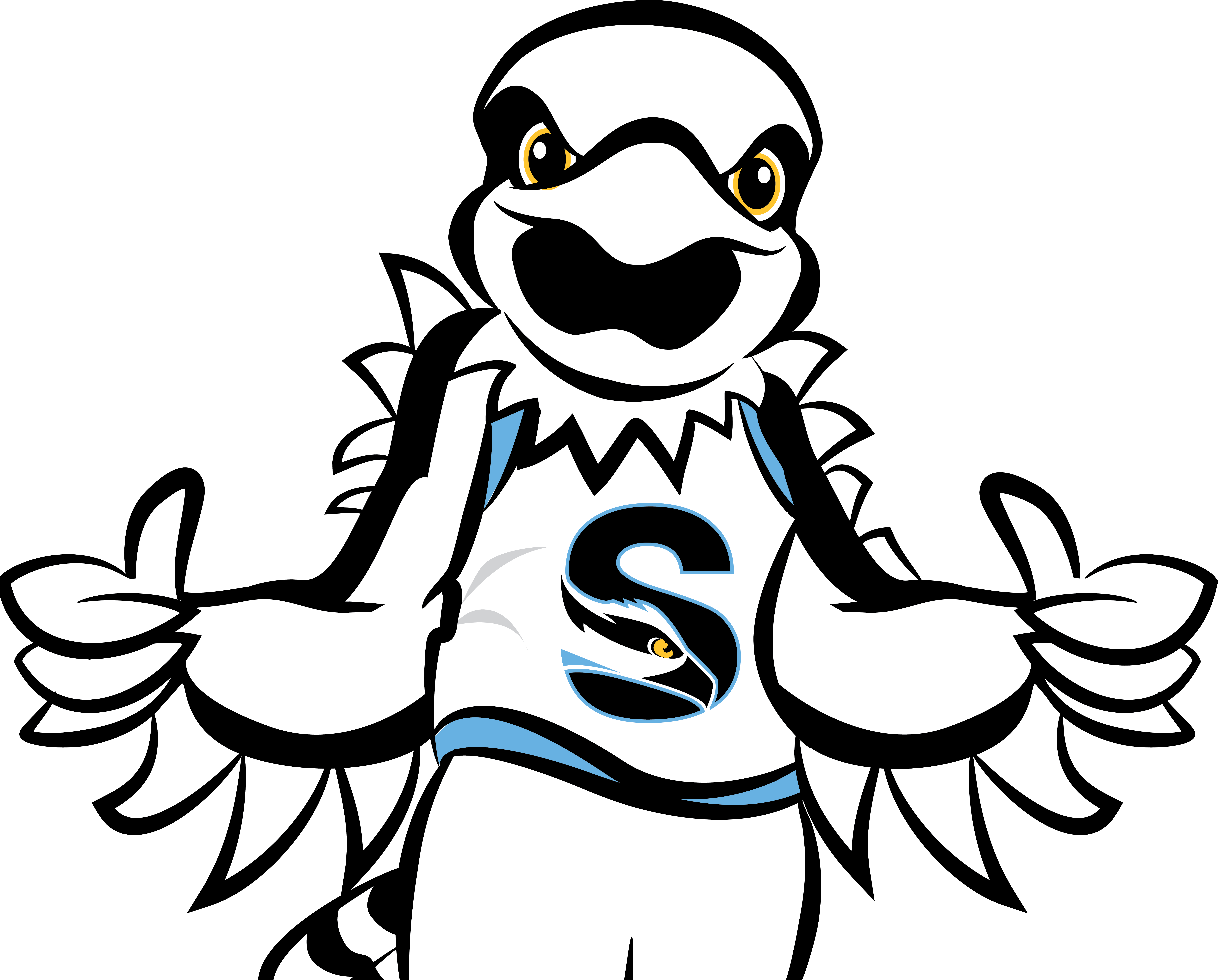 Talon with thumbs up