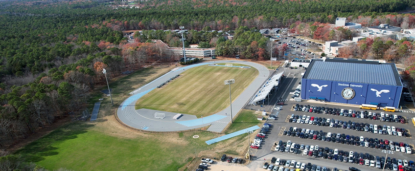 aerial shot of Big Blue