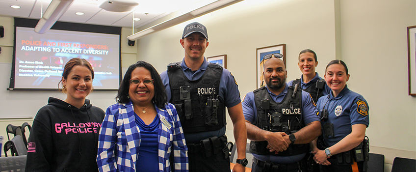Workshop Helps Police, First Responders Adapt to Accent Diversity