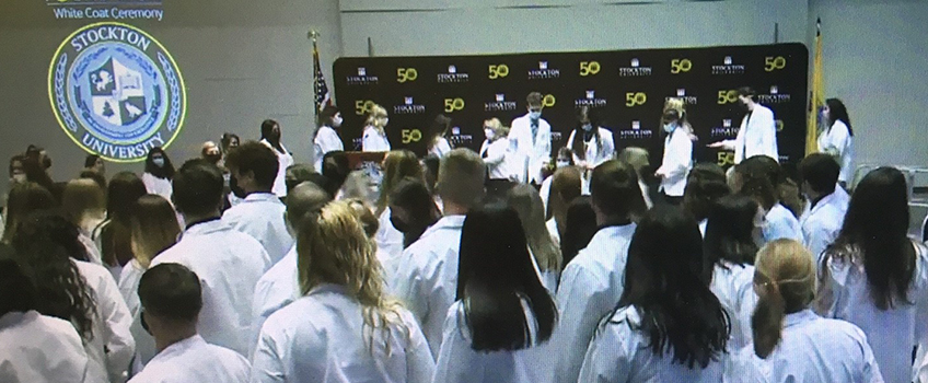 Nursing Program Holds First White Coat Ceremony