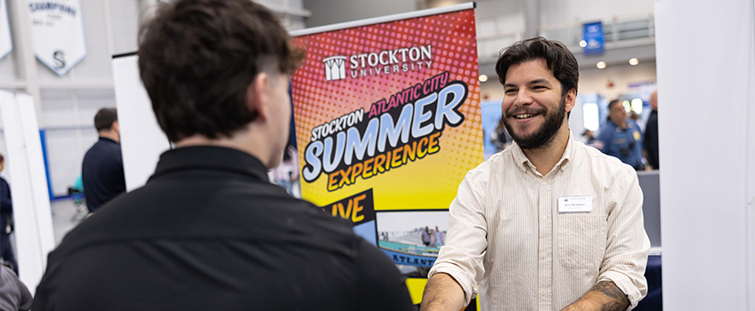 career and internship fair attendees at career and internship fair