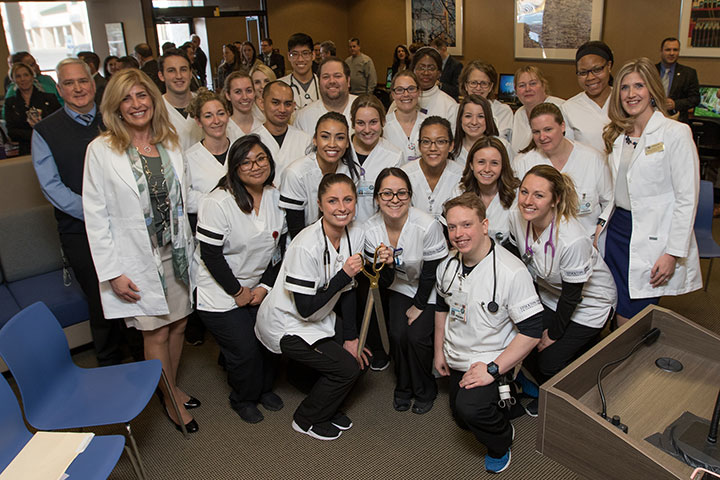 Nursing students at Manahawkin ceremony