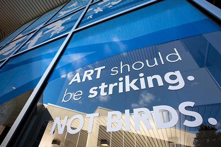 Art should be striking