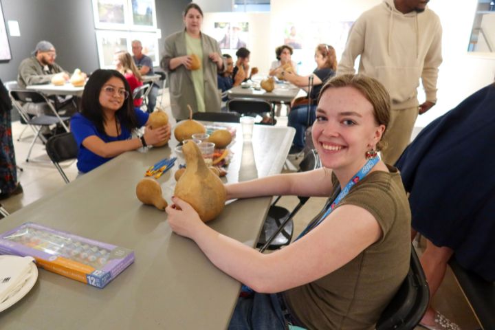 gourd painting workshop