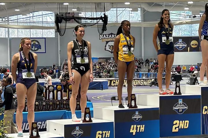 Kass places third 