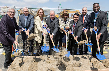 Stockton Breaks Ground in Atlantic City