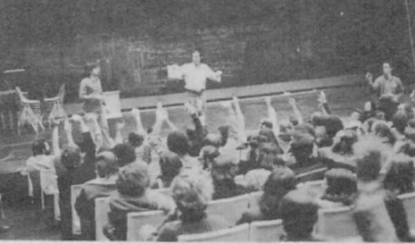 Ralph Bean chairs a 1973 SFT meeting