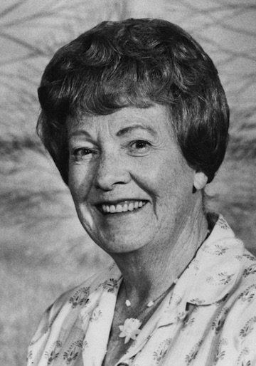 Elizabeth Alton, the "Founding Mother" of Stockton University.