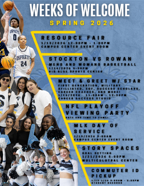 spring weeks of welcome schedule