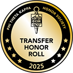 PTK Transfer Honor Roll 2025