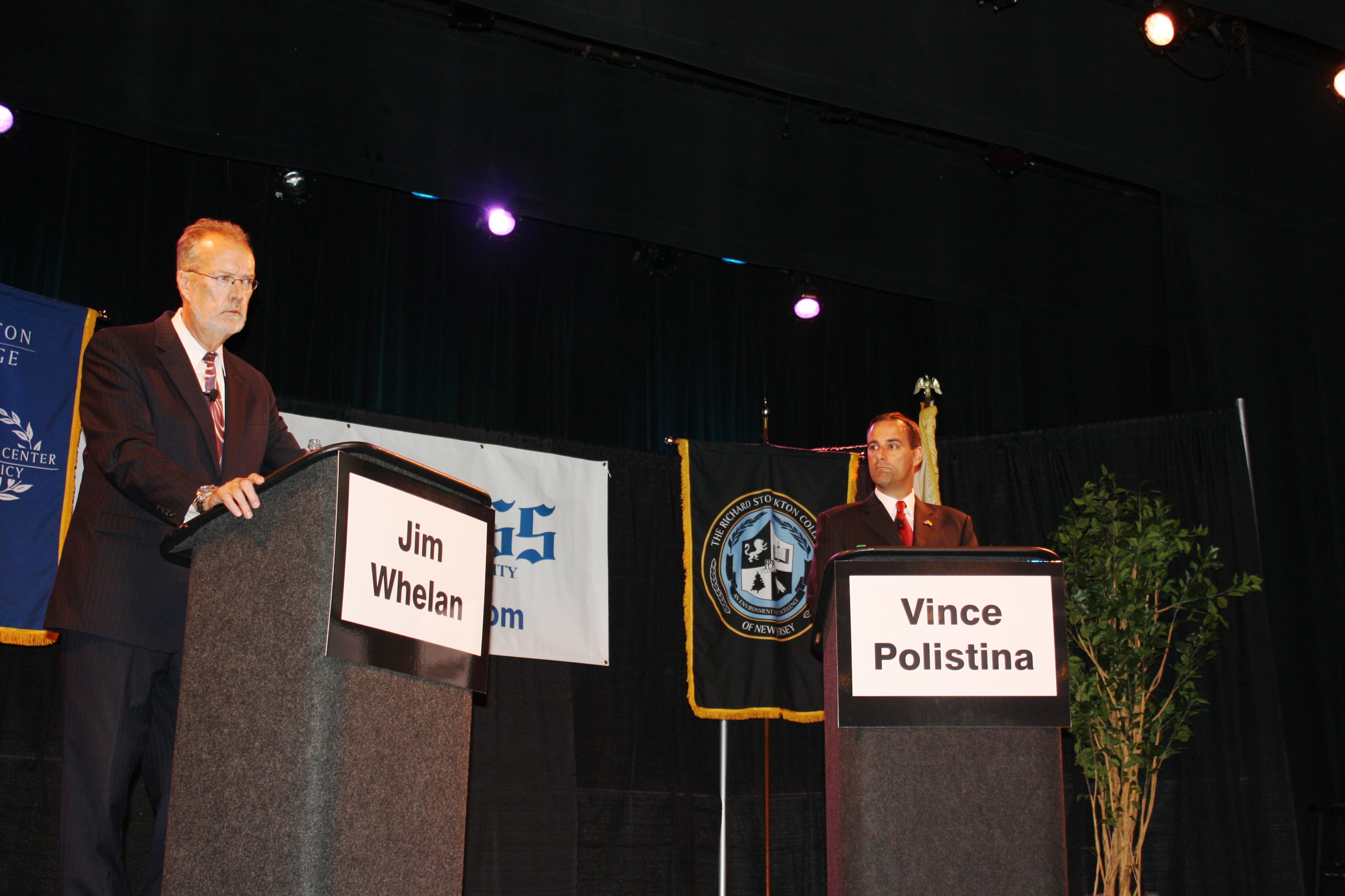 Senator Jim Whelan and Assemblyman Vince Polistina